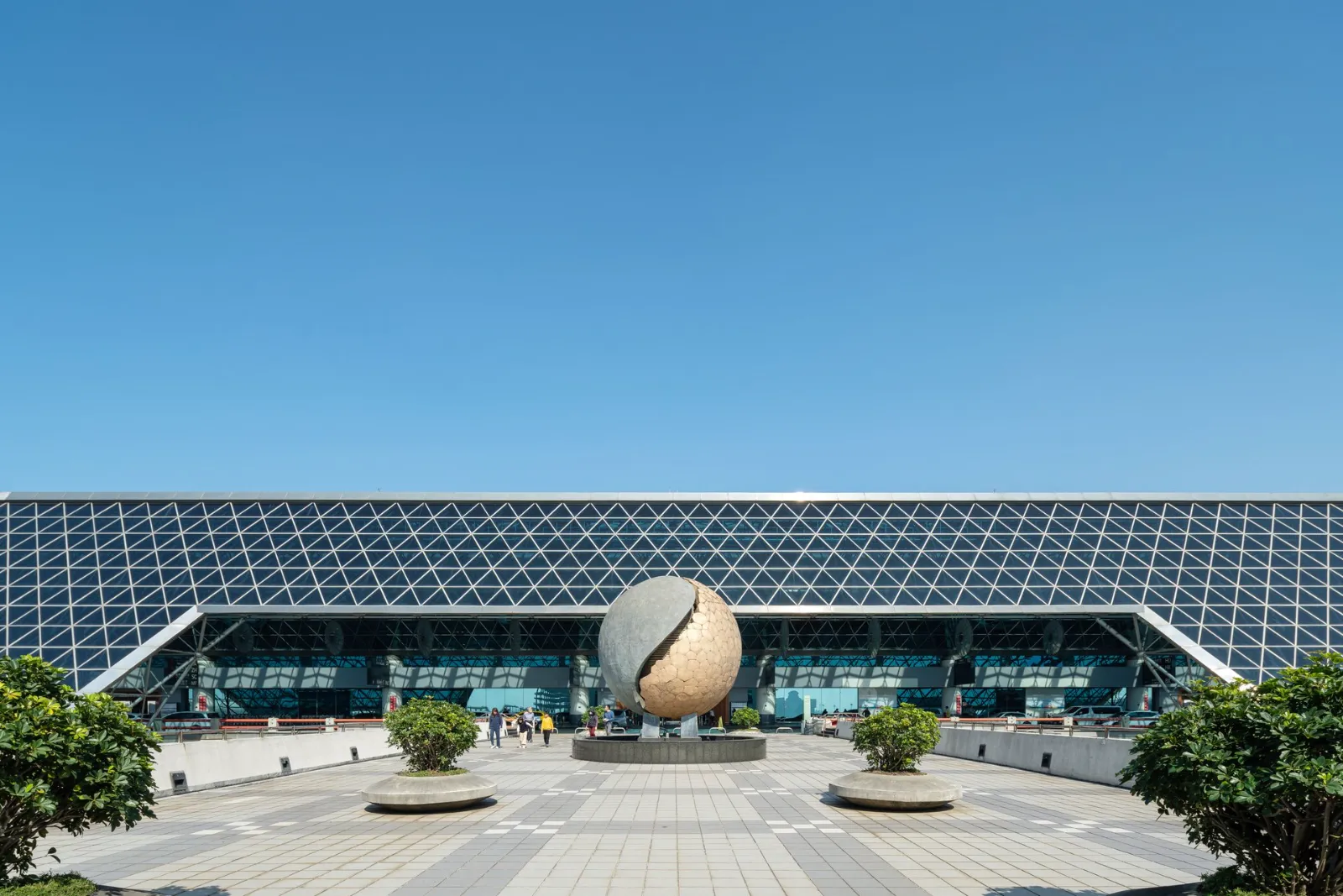 桃園國際機場實景